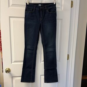 Old Navy Women's Dark Indigo Boot Cut Jeans